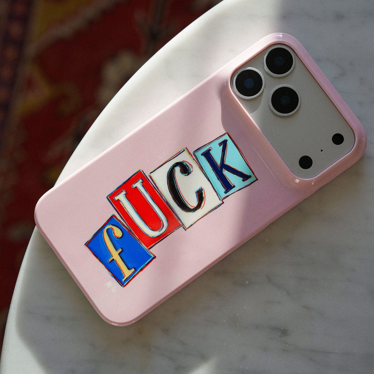 Lil Fcks Pink Printed Phone Cases by Margarbs Art - The Dairy