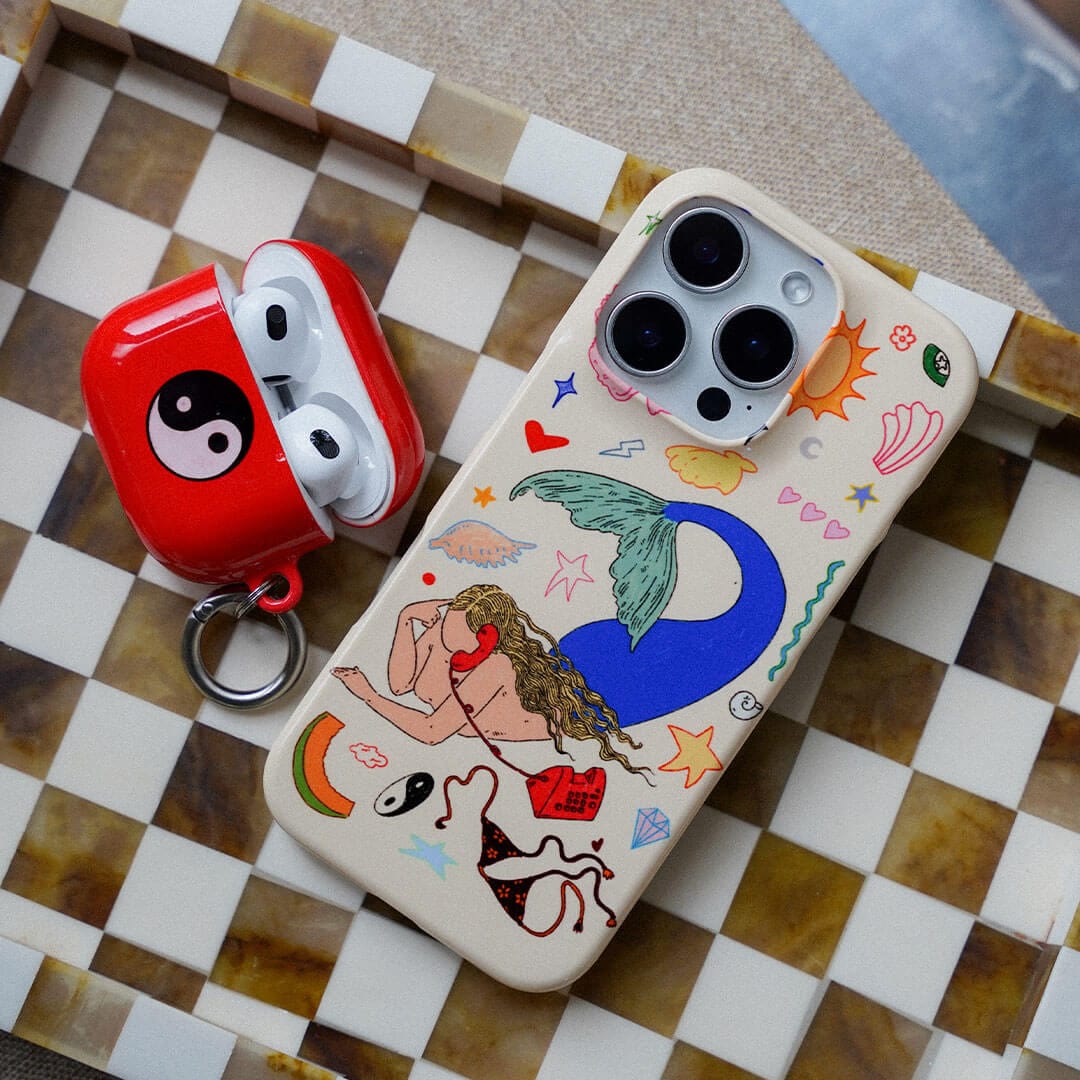 Mermaid Salad Cream Printed Phone Cases by Easty Beasty - The Dairy