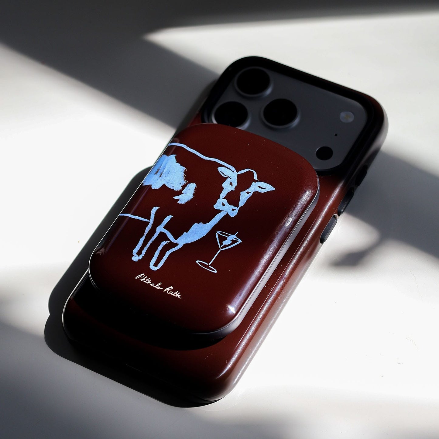 Mootini Espresso Printed Phone Cases by Phthalo Ruth - The Dairy