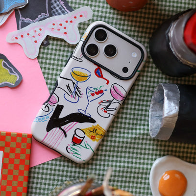 Girls Night Out Printed Phone Cases iPhone 17 / Armoured by Phthalo Ruth - The Dairy