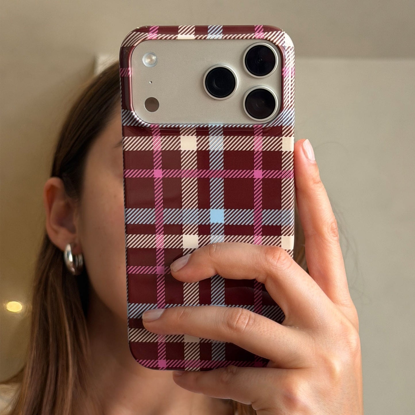 Confetti Plaid Printed Phone Cases by The Dairy - The Dairy