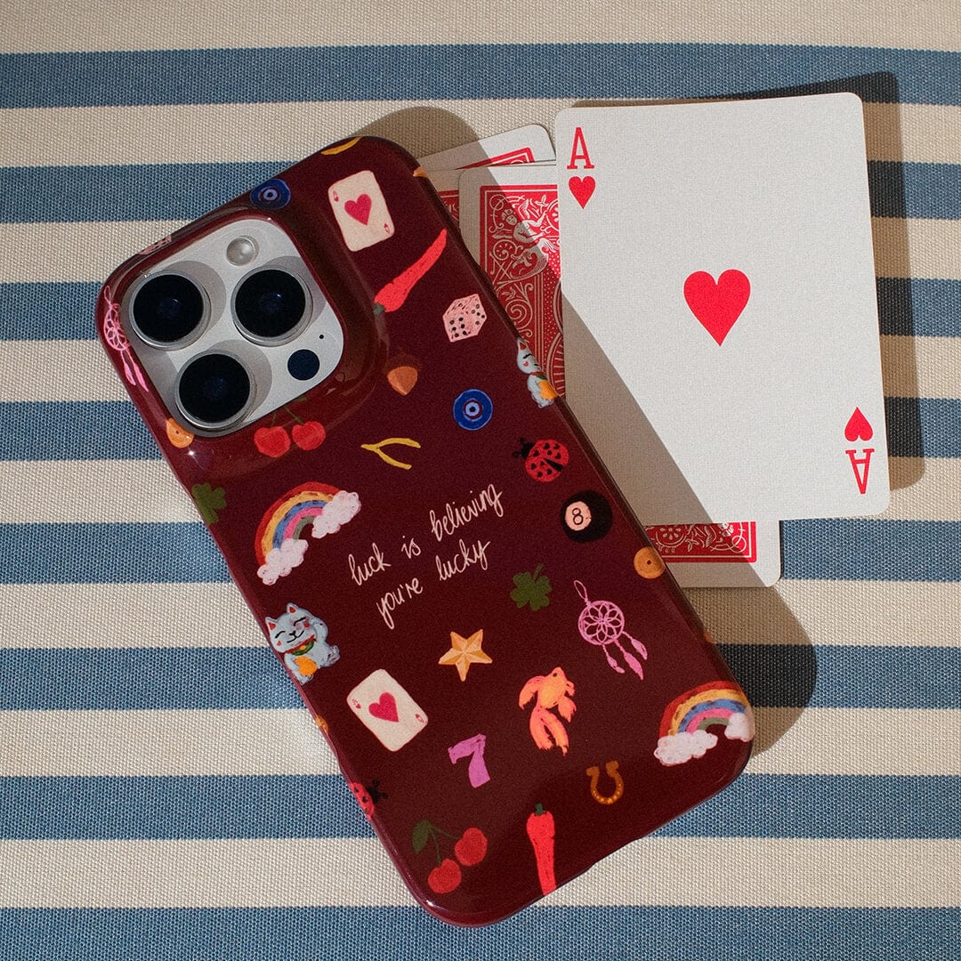 Lucky Printed Phone Cases by Amy Gibbs - The Dairy