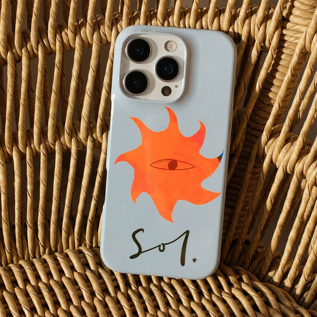 Sol Sun Printed Phone Cases by Kate Eliza - The Dairy