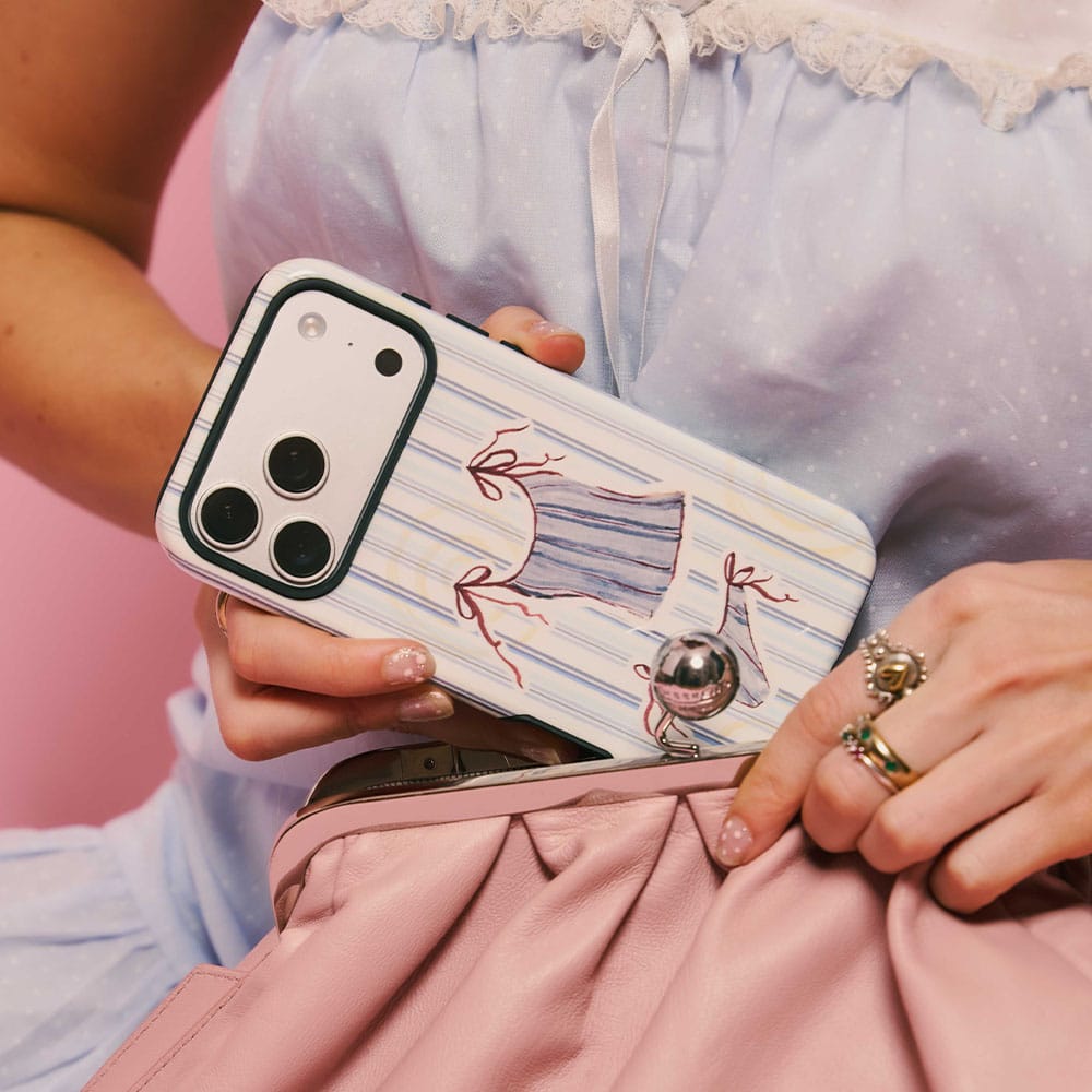 Stripe Tankini Printed Phone Cases by Kayla Carr - The Dairy