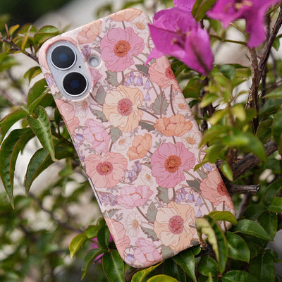 Spring Poppy Printed Phone Cases iPhone 17 / Armoured by Kasiags Art - The Dairy