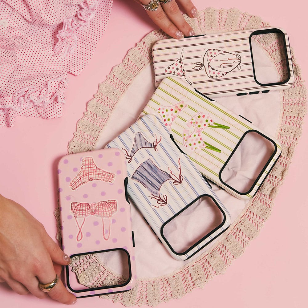 Pistachio Spot Printed Phone Cases by Kayla Carr - The Dairy