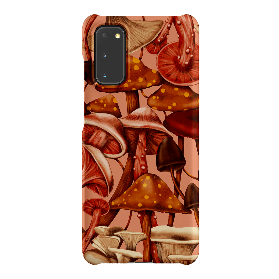Shrooms Printed Phone Cases Samsung Galaxy S20 / Snap by Kelly Thompson - The Dairy