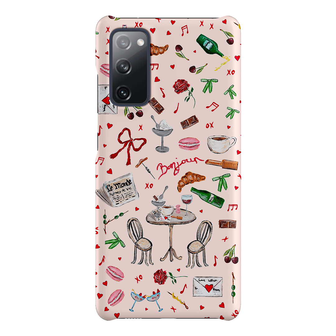 Bonjour Printed Phone Cases Samsung Galaxy S20 FE / Snap by BG. Studio - The Dairy