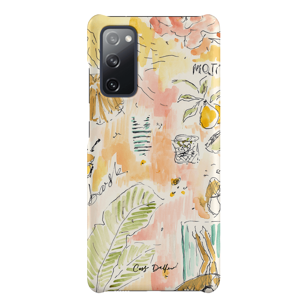 Mojito Printed Phone Cases Samsung Galaxy S20 FE / Snap by Cass Deller - The Dairy