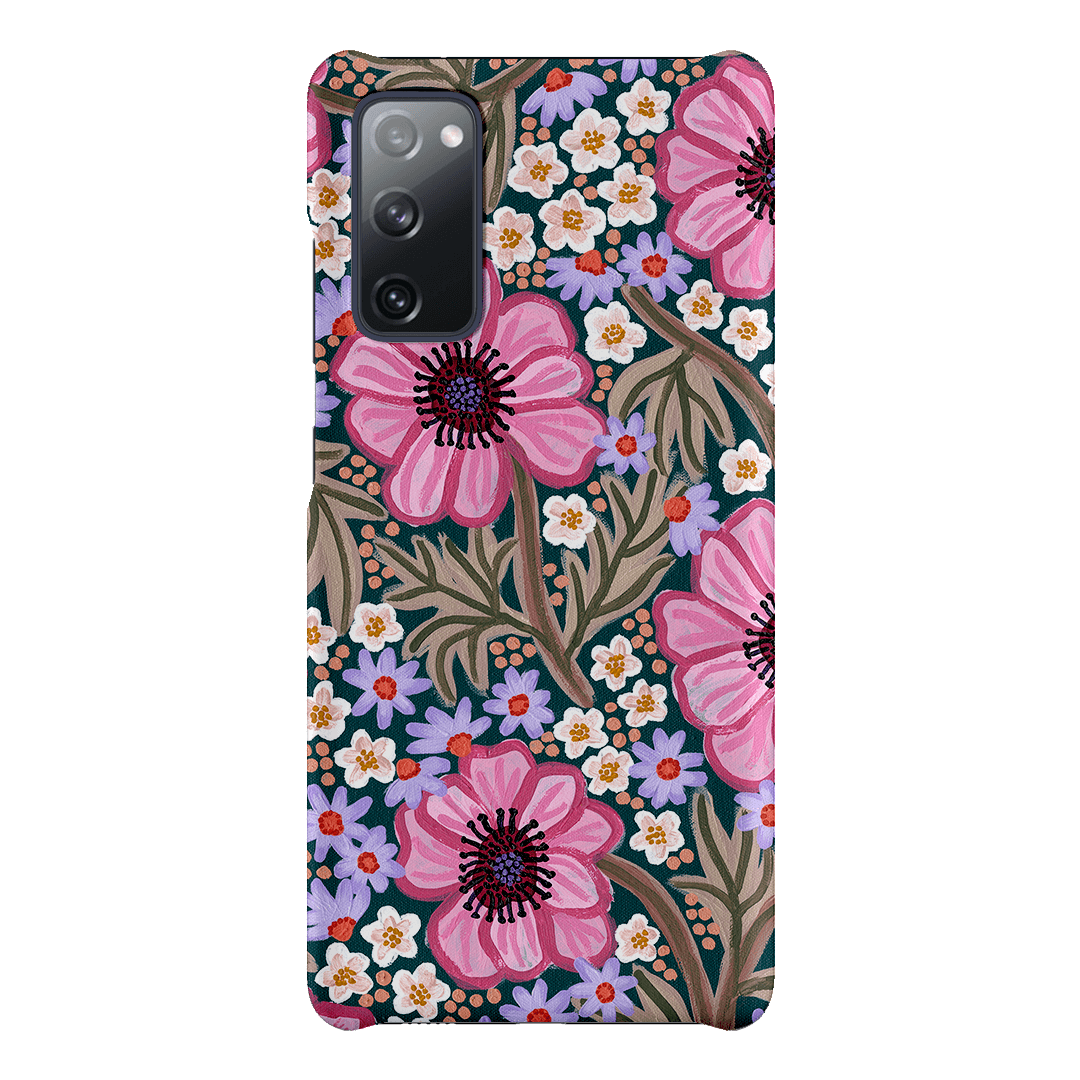 Pretty Poppies Printed Phone Cases Samsung Galaxy S20 FE / Snap by Amy Gibbs - The Dairy