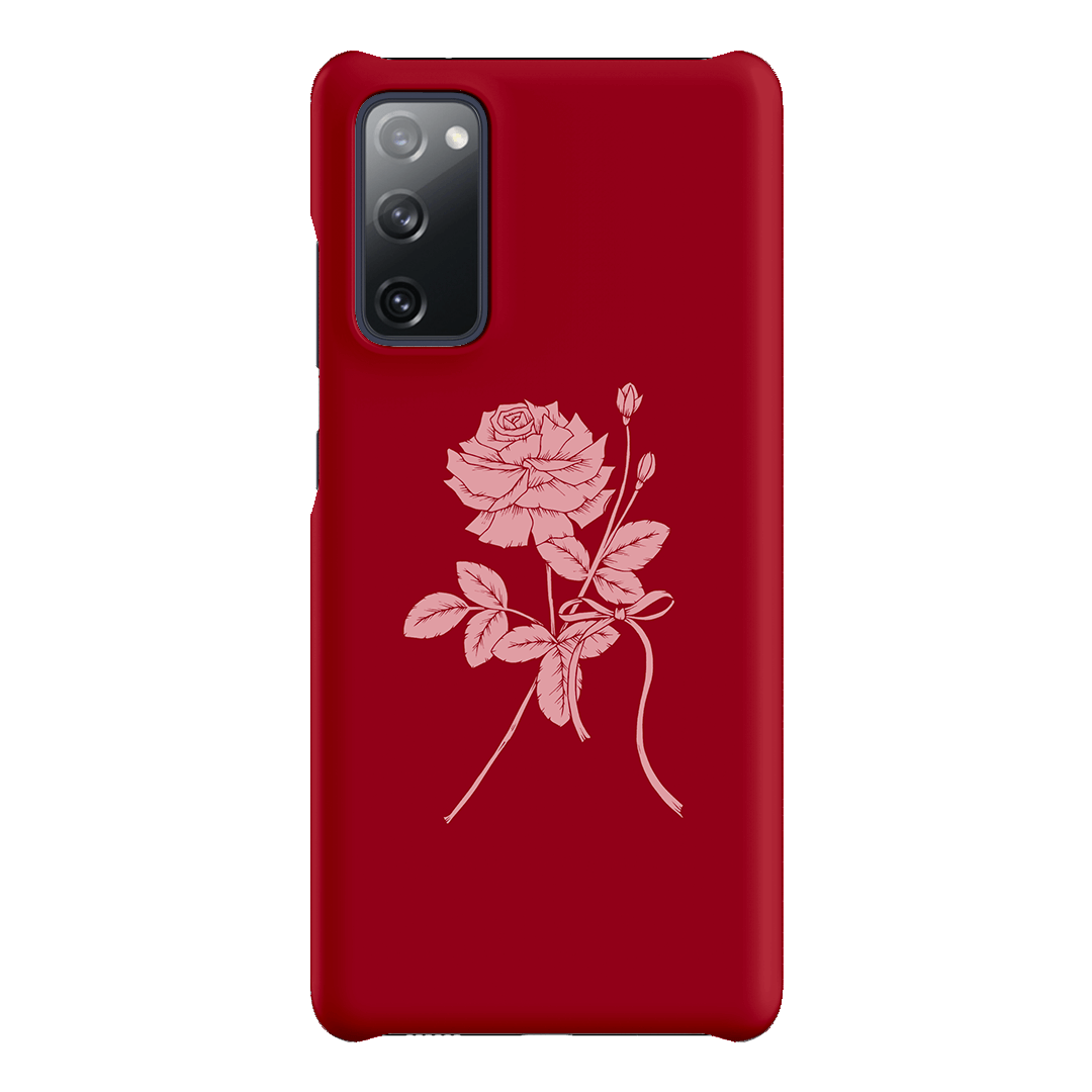 Rouge Printed Phone Cases Samsung Galaxy S20 FE / Snap by Typoflora - The Dairy