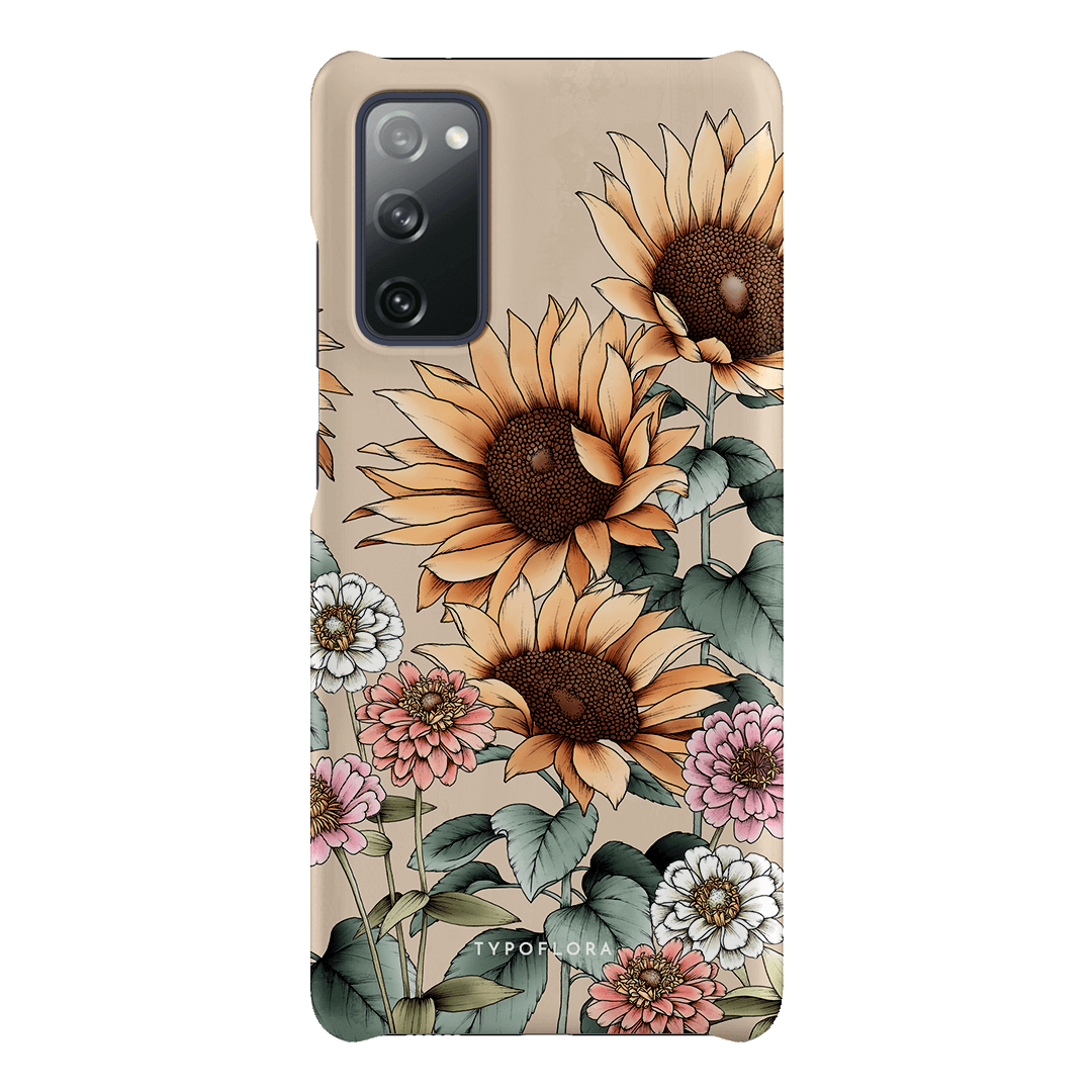 Summer Blooms Printed Phone Cases Samsung Galaxy S20 FE / Snap by Typoflora - The Dairy