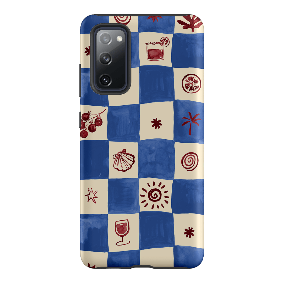 Afternoon Mezze Cornflower Printed Phone Cases Samsung Galaxy S20 FE / Armoured by Charlie Taylor - The Dairy