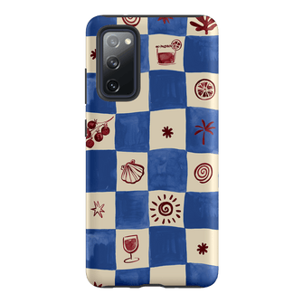 Afternoon Mezze Cornflower Printed Phone Cases Samsung Galaxy S20 FE / Armoured by Charlie Taylor - The Dairy