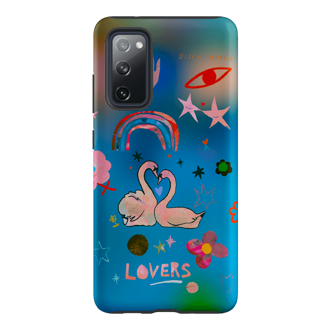 Blue Swan Printed Phone Cases Samsung Galaxy S20 FE / Armoured by Kate Eliza - The Dairy