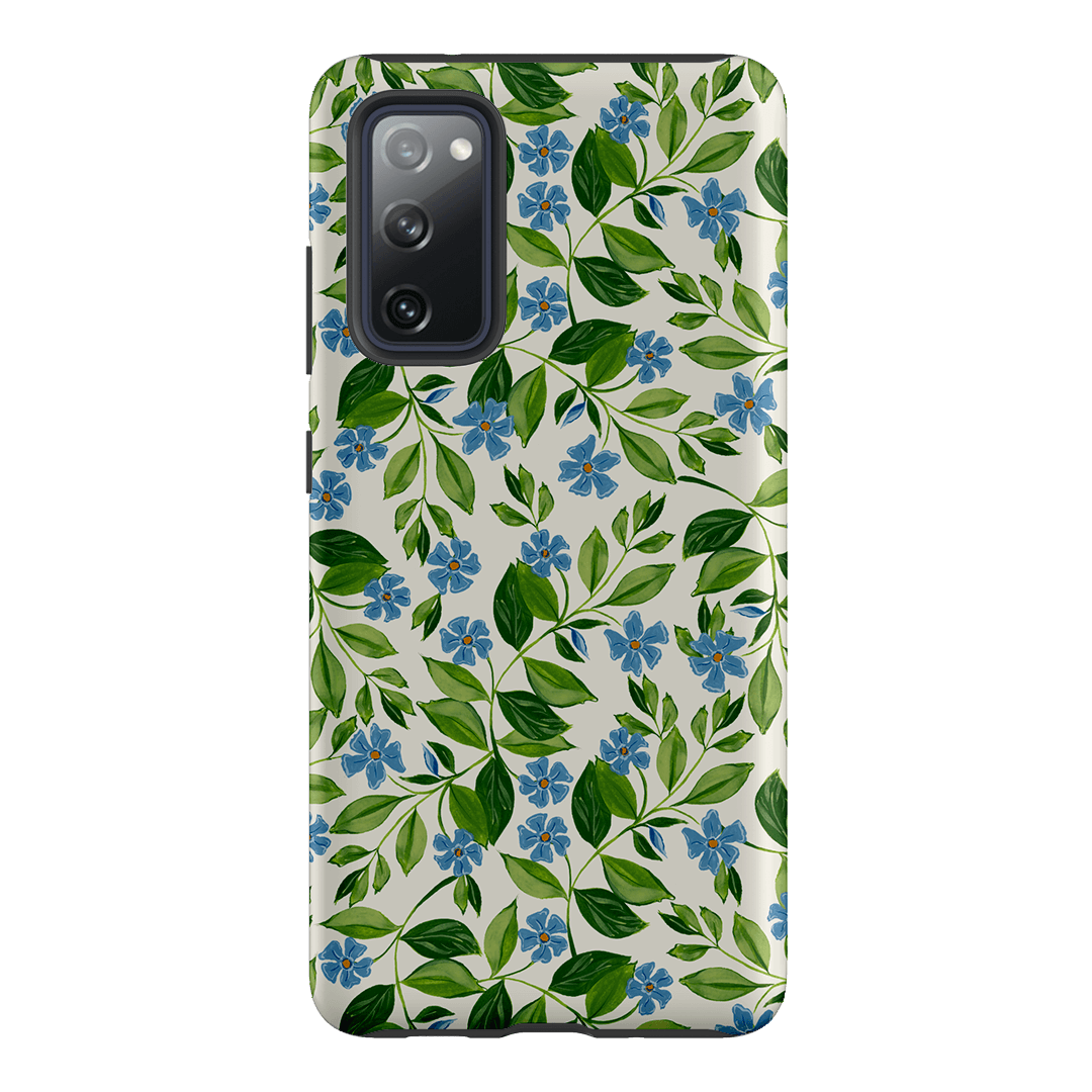 Blue Vines Printed Phone Cases Samsung Galaxy S20 FE / Armoured by Ellie Mae - The Dairy
