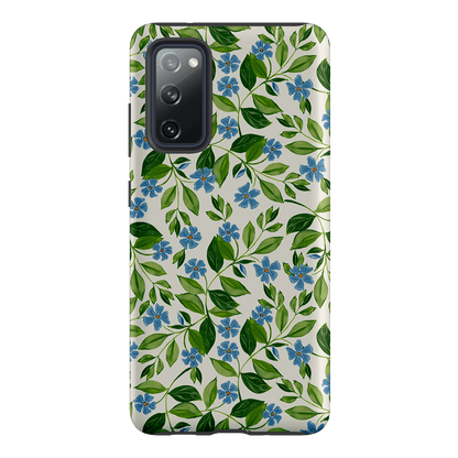 Blue Vines Printed Phone Cases Samsung Galaxy S20 FE / Armoured by Ellie Mae - The Dairy