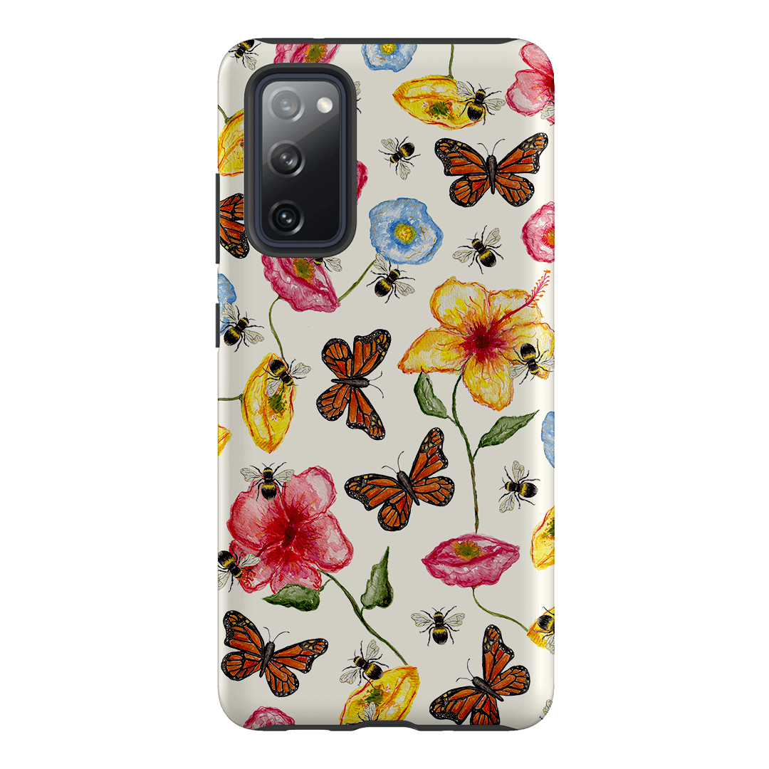 Butterflies & Bees Printed Phone Cases Samsung Galaxy S20 FE / Armoured by BG. Studio - The Dairy