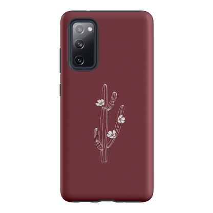 Cactus Flower Printed Phone Cases Samsung Galaxy S20 FE / Armoured by Typoflora - The Dairy