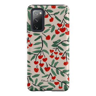 Cherry Love Printed Phone Cases Samsung Galaxy S20 FE / Armoured by Phthalo Ruth - The Dairy