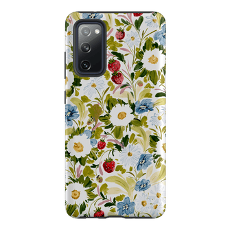 Garden Strawberries Printed Phone Cases Samsung Galaxy S20 FE / Armoured by Ellie Mae - The Dairy