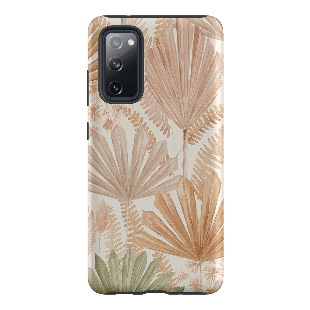 Golden Palm Printed Phone Cases Samsung Galaxy S20 FE / Armoured by Cass Deller - The Dairy