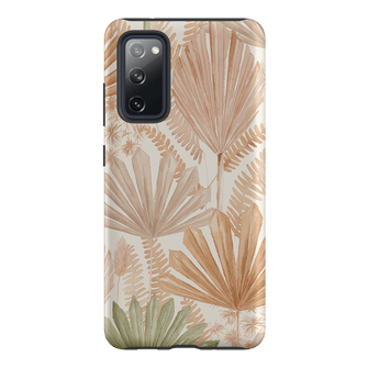 Golden Palm Printed Phone Cases Samsung Galaxy S20 FE / Armoured by Cass Deller - The Dairy