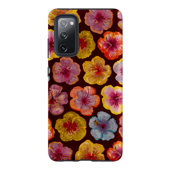 Hibiscus Holiday Rouge Printed Phone Cases Samsung Galaxy S20 FE / Armoured by BG. Studio - The Dairy