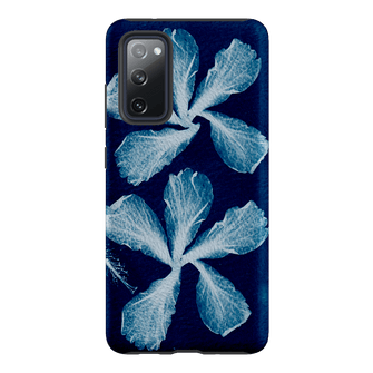 Hibiscus Cyanotype Printed Phone Cases Samsung Galaxy S20 FE / Armoured by Sally Hungerford - The Dairy