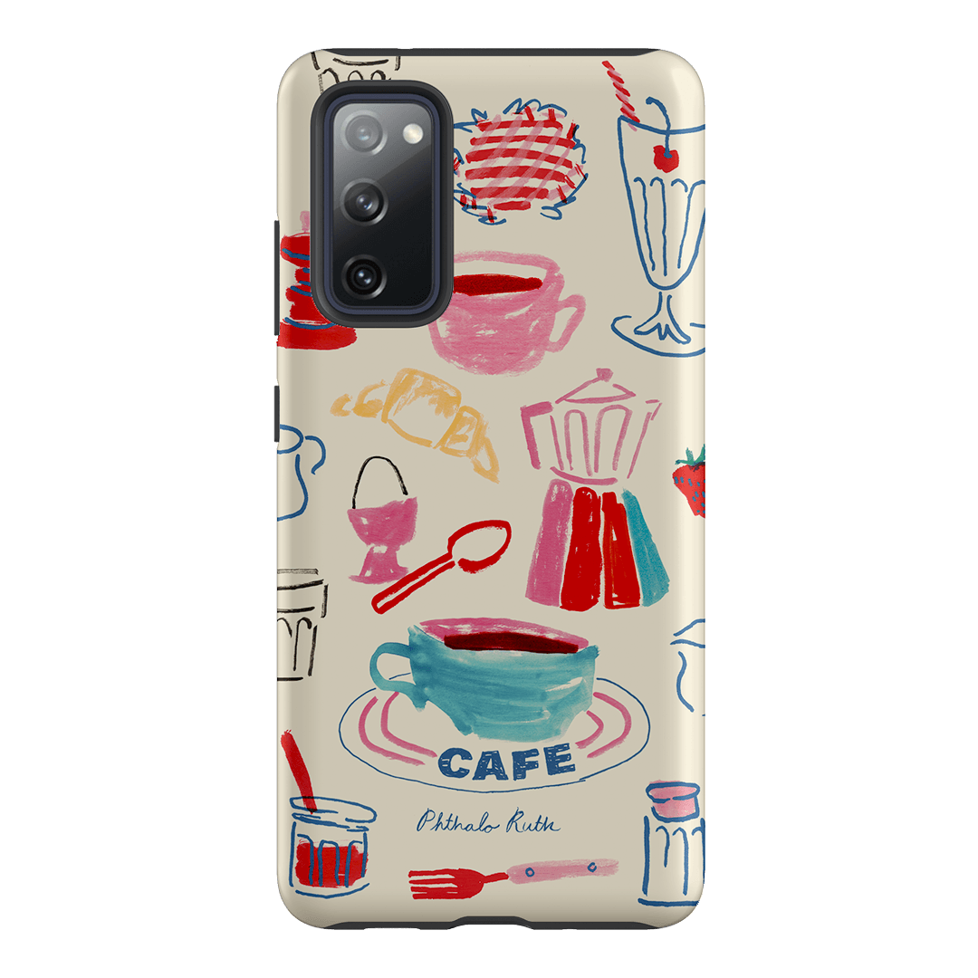Home Cafe Printed Phone Cases Samsung Galaxy S20 FE / Armoured by Phthalo Ruth - The Dairy