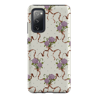 Hydrangea Ribbon Printed Phone Cases Samsung Galaxy S20 FE / Armoured by Veronica Tucker - The Dairy
