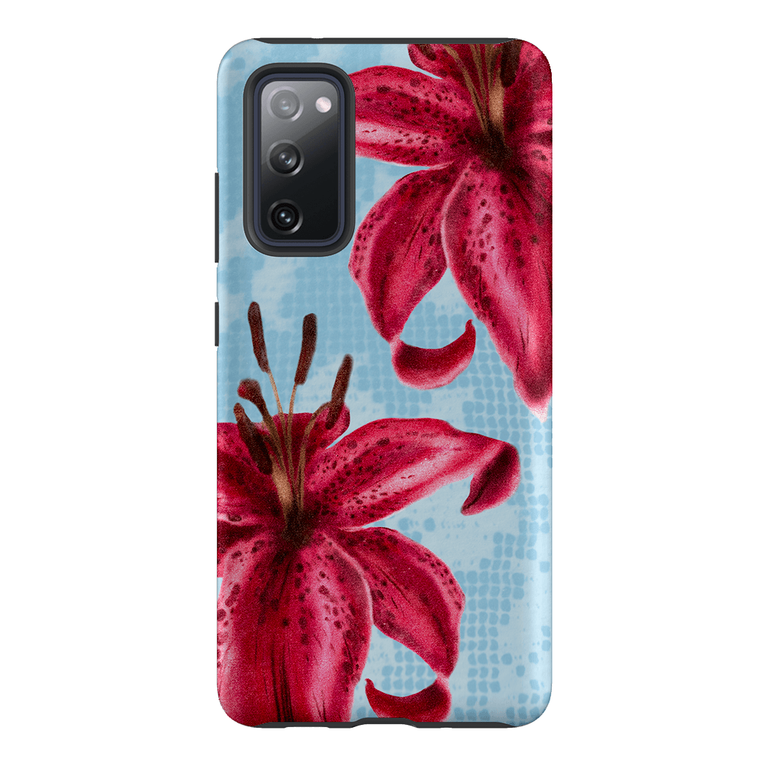 Lillies Printed Phone Cases Samsung Galaxy S20 FE / Armoured by Sally Hungerford - The Dairy