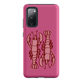 Lobster Love Pink Printed Phone Cases Samsung Galaxy S20 FE / Armoured by The Dairy - The Dairy