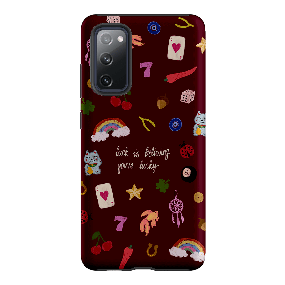 Lucky Printed Phone Cases Samsung Galaxy S20 FE / Armoured by Amy Gibbs - The Dairy