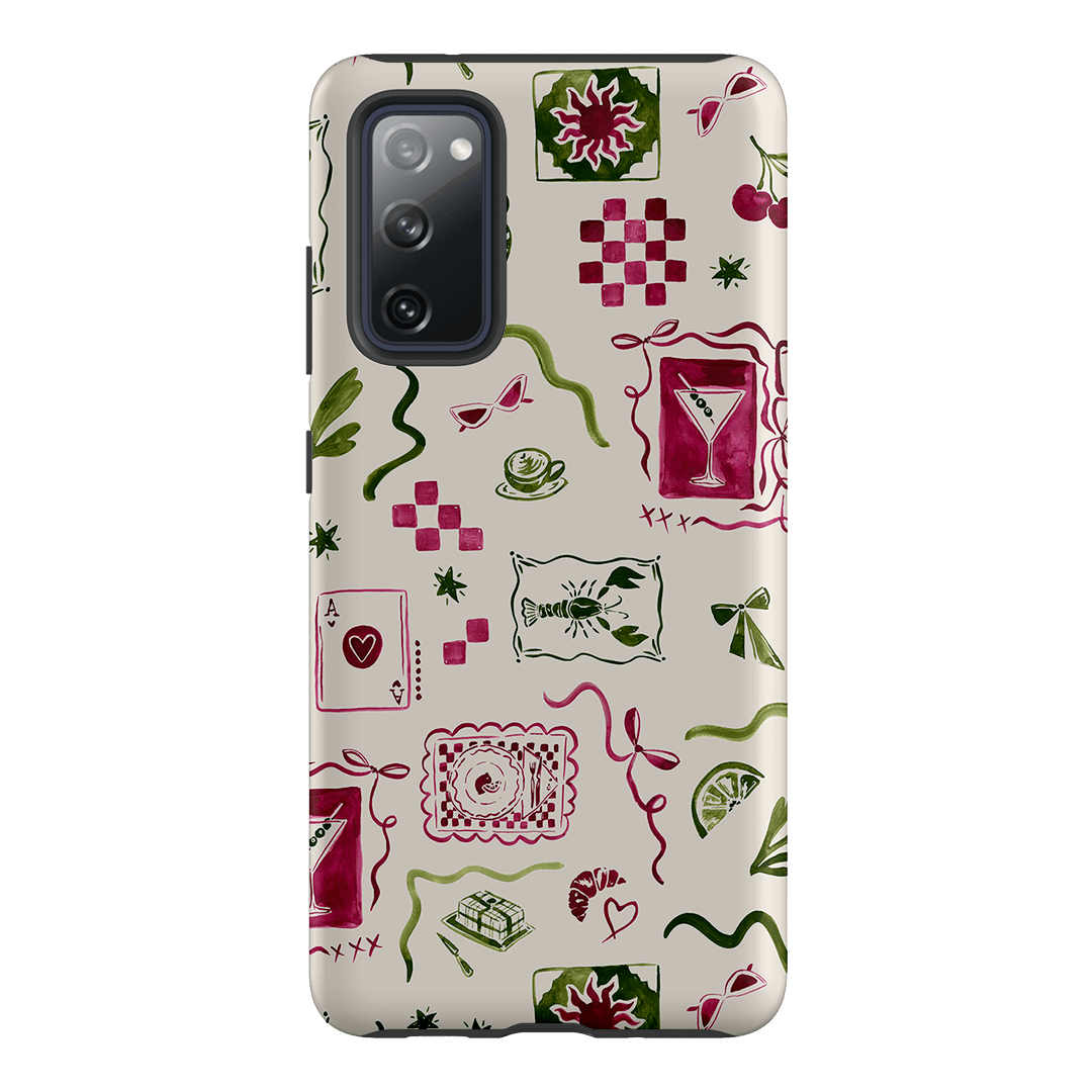 Martini Gal Printed Phone Cases Samsung Galaxy S20 FE / Armoured by Charlie Taylor - The Dairy