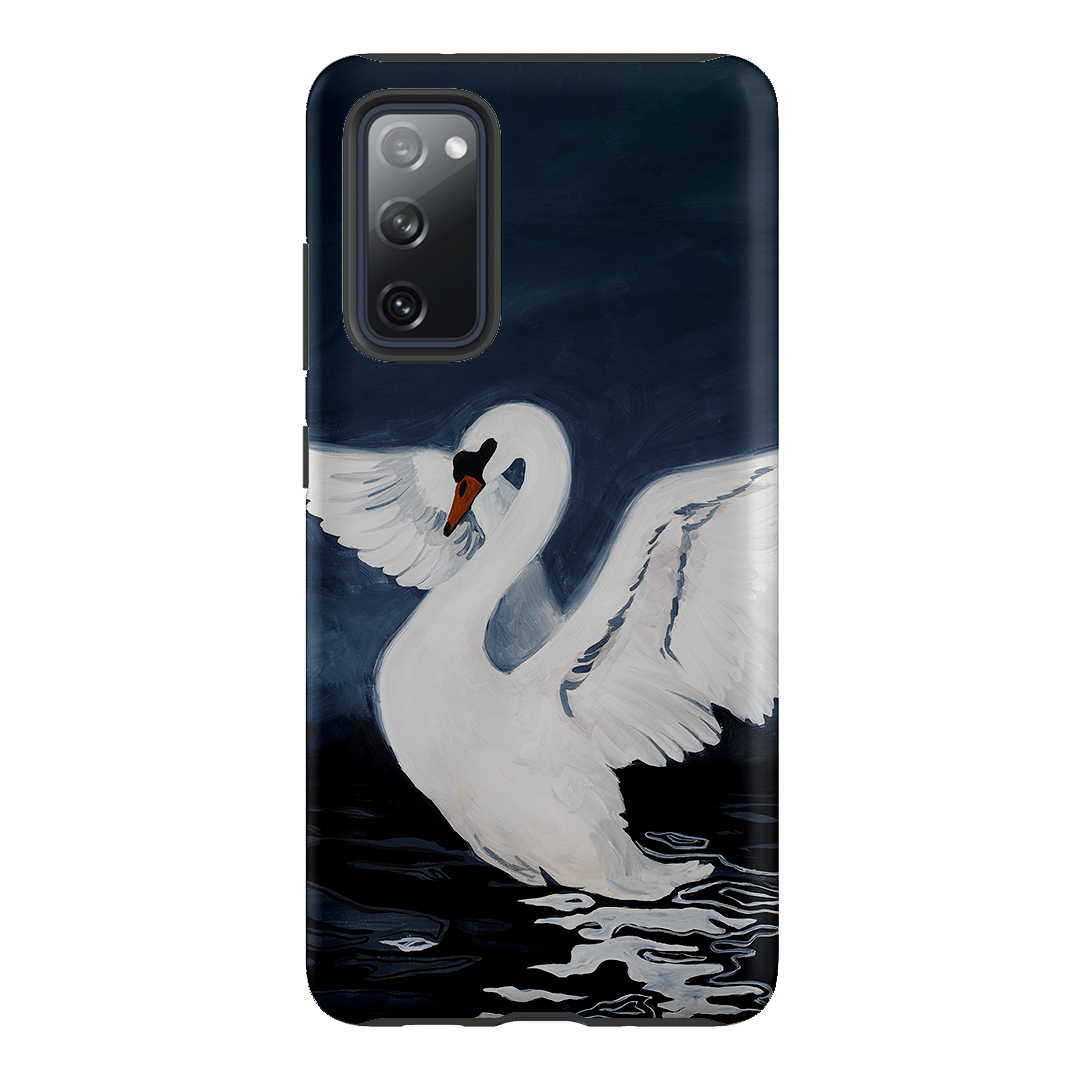 Midnight Swan Printed Phone Cases Samsung Galaxy S20 FE / Armoured by Lisa Hu - The Dairy