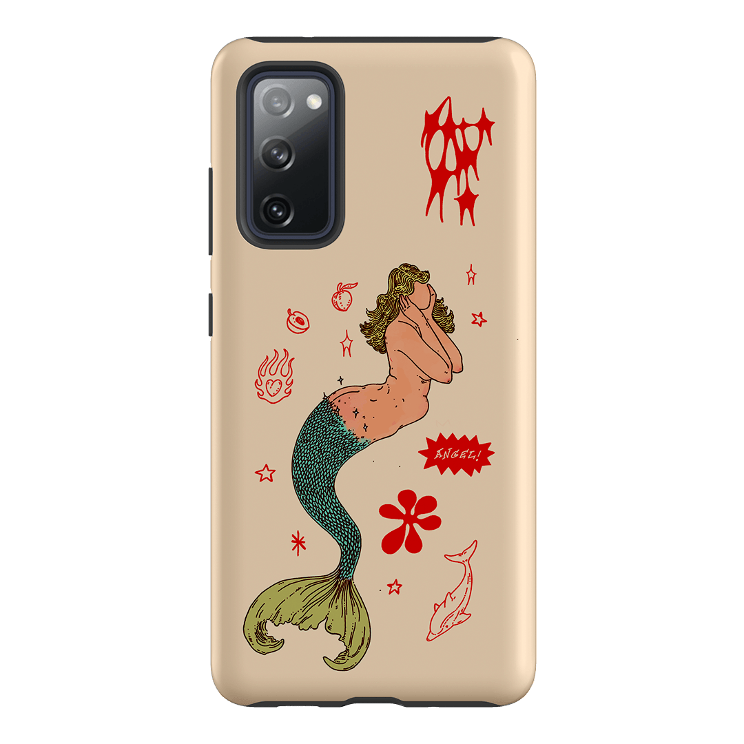 Mimi Cream Printed Phone Cases Samsung Galaxy S20 FE / Armoured by Easty Beasty - The Dairy