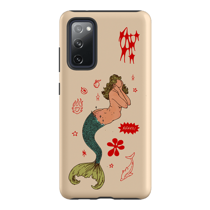 Mimi Cream Printed Phone Cases Samsung Galaxy S20 FE / Armoured by Easty Beasty - The Dairy