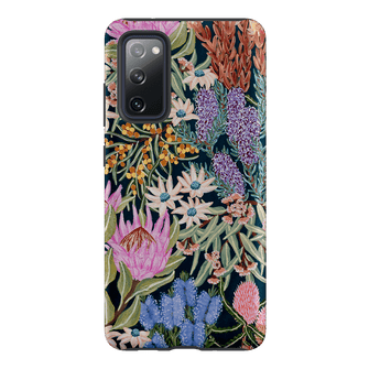 Moonlit Floral Printed Phone Cases Samsung Galaxy S20 FE / Armoured by Amy Gibbs - The Dairy