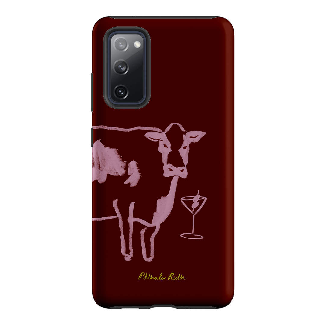 Mootini Berry Printed Phone Cases Samsung Galaxy S20 FE / Armoured by Phthalo Ruth - The Dairy