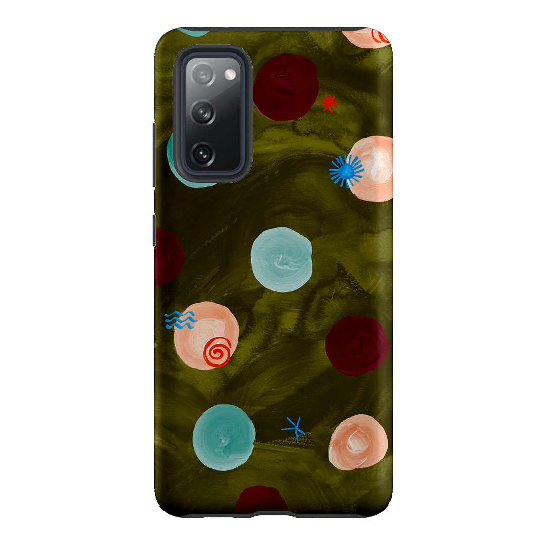 Olive Spot Printed Phone Cases Samsung Galaxy S20 FE / Armoured by Charlie Taylor - The Dairy