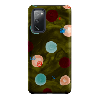 Olive Spot Printed Phone Cases Samsung Galaxy S20 FE / Armoured by Charlie Taylor - The Dairy