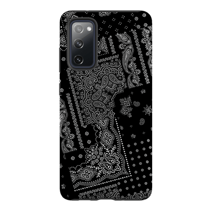 Paisley Noir Printed Phone Cases Samsung Galaxy S20 FE / Armoured by The Dairy - The Dairy