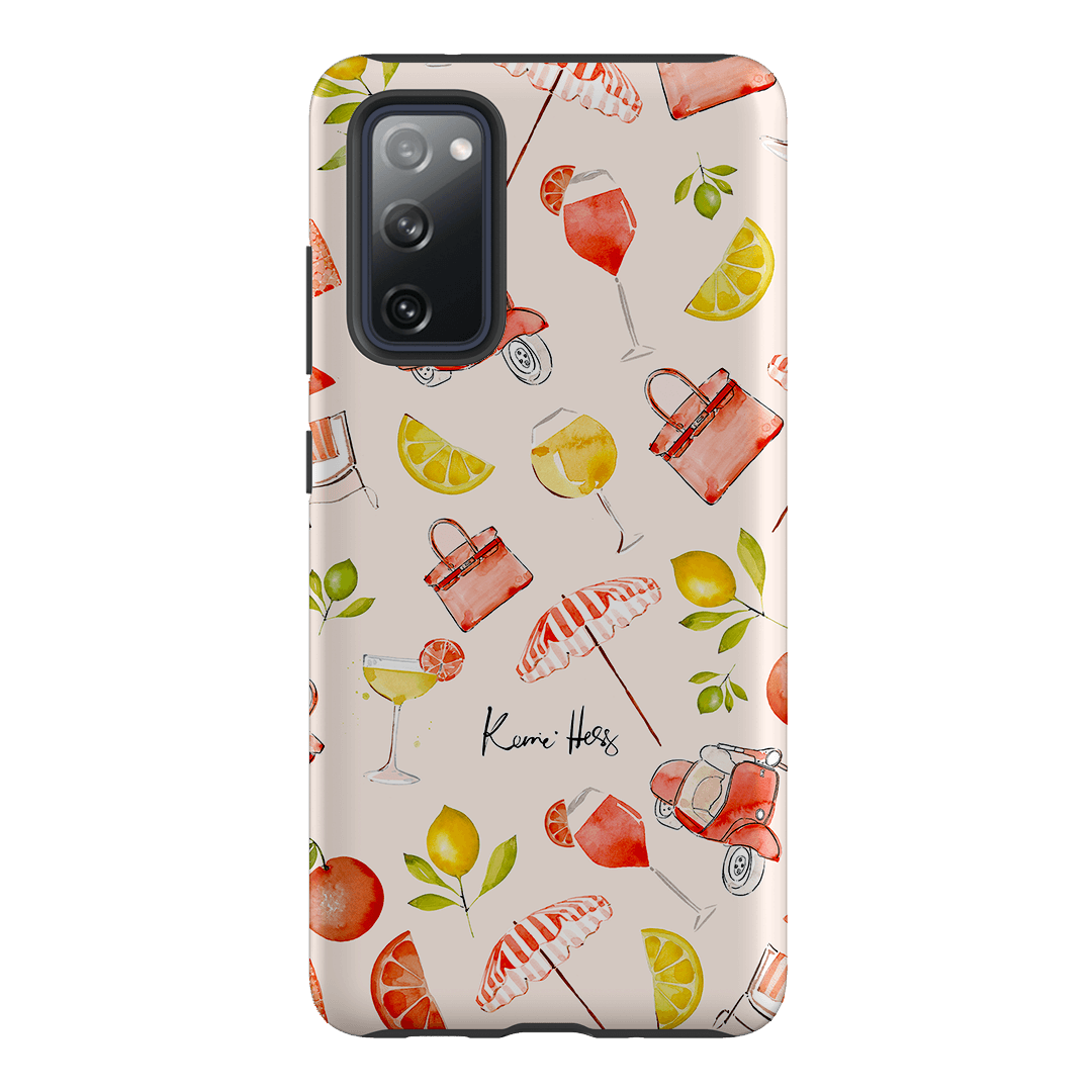 Positano Printed Phone Cases Samsung Galaxy S20 FE / Armoured by Kerrie Hess - The Dairy