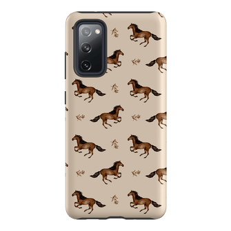 Running Horse Printed Phone Cases Samsung Galaxy S20 FE / Armoured by Kasiags Art - The Dairy