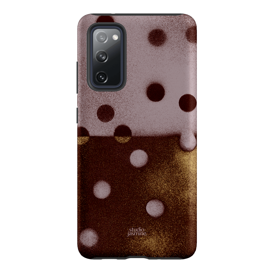 Rust Polka Dot Printed Phone Cases Samsung Galaxy S20 FE / Armoured by Jasmine Dowling - The Dairy