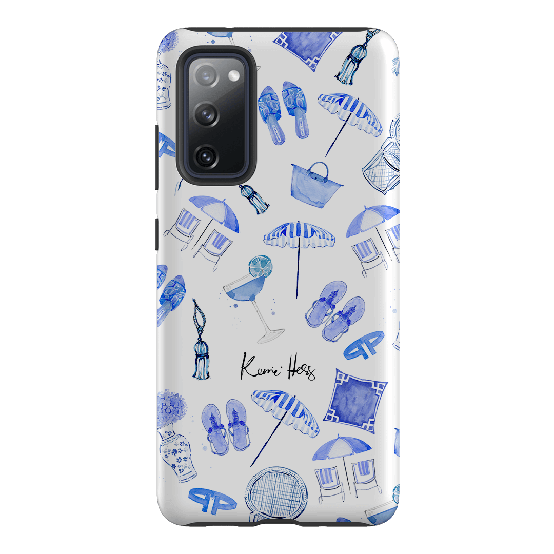 Santorini Printed Phone Cases Samsung Galaxy S20 FE / Armoured by Kerrie Hess - The Dairy