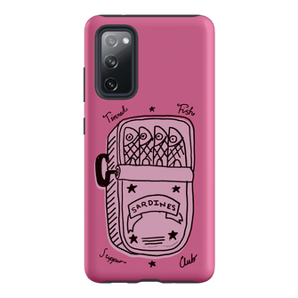 Sardine Social Pink Printed Phone Cases Samsung Galaxy S20 FE / Armoured by The Dairy - The Dairy