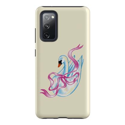 Satin Swan Printed Phone Cases Samsung Galaxy S20 FE / Armoured by Femke Studio - The Dairy