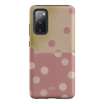 Strawberry Polka Dot Printed Phone Cases Samsung Galaxy S20 FE / Armoured by Jasmine Dowling - The Dairy